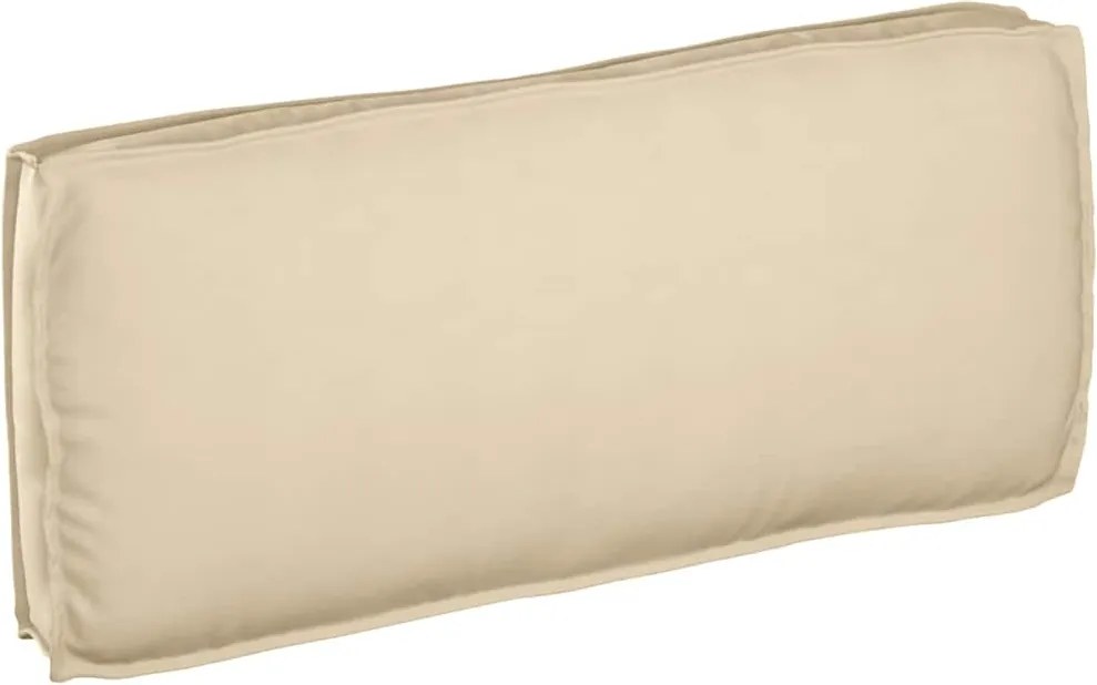 vidaXL Párna Bézs 120 x 50 x 12 cm Oxford Szövet