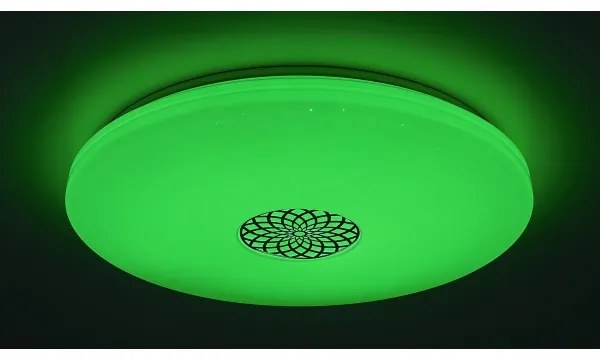 Rabalux 5365-LED OPHELIA RGB dimmelhető mennyezeti lámpa LED/40W/230V Wi-Fi + tá