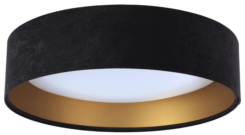 LED Mennyezeti lámpa SMART GALAXY LED/24W/230V Wi-Fi Tuya fekete/arany + távirányító