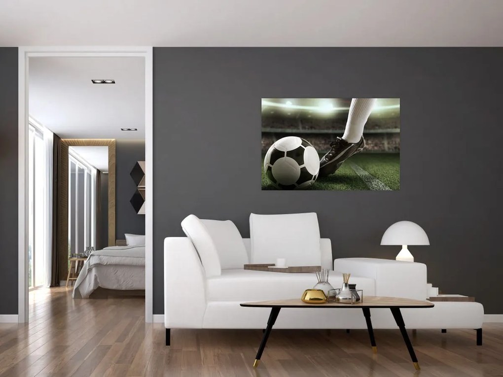 Kép - Futball labda (90x60 cm)