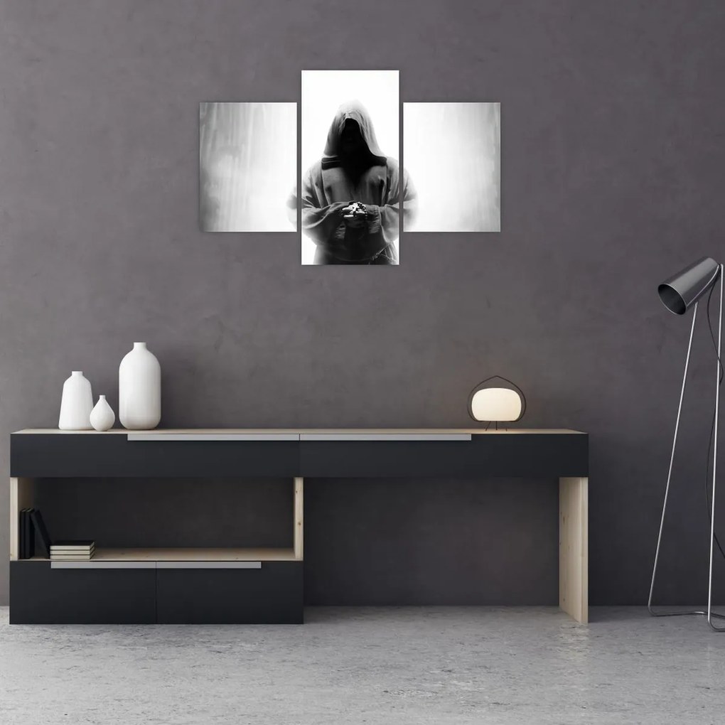 Kép - Egy szerzetes egy kolostorban (90x60 cm)