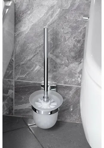 SAPHO XQ301 X-Square falra szerelhető WC-kefe,ezüst