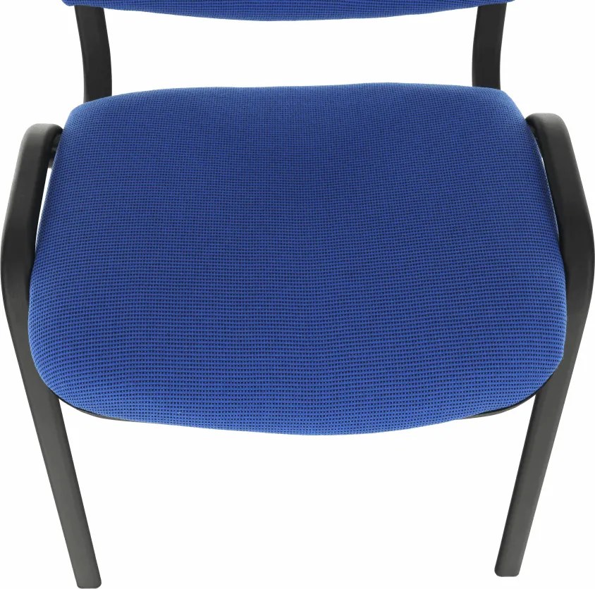 Irodai szék, kék, ISO NEW