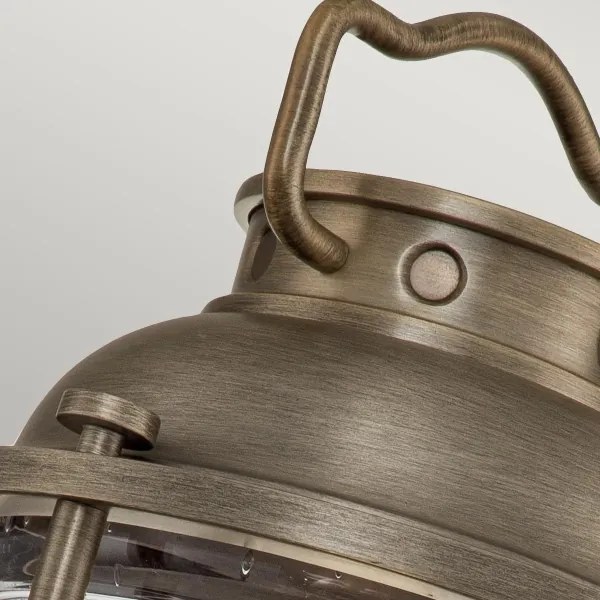 Kichler KL-ASHLANDBAY3-M-BU -Kültéri lámpatest ASHLANDBAY 1xE27/60W/230V IP44 bronz