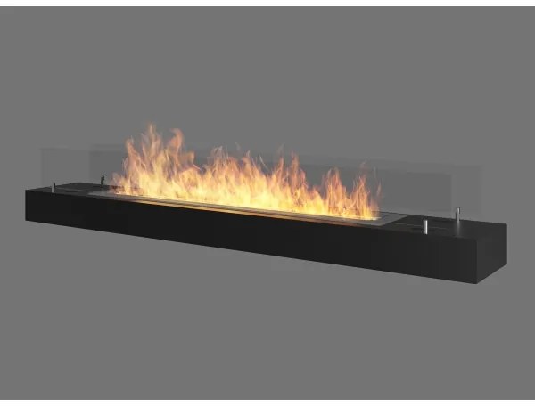InFire - BIO kandalló 8x120 cm 3kW fekete