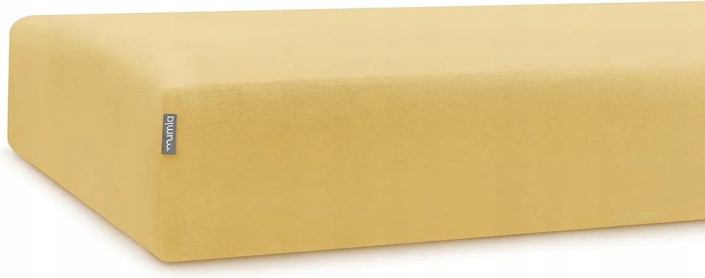 Banánsárga lepedő 90x200 cm magas matrachoz Mumla