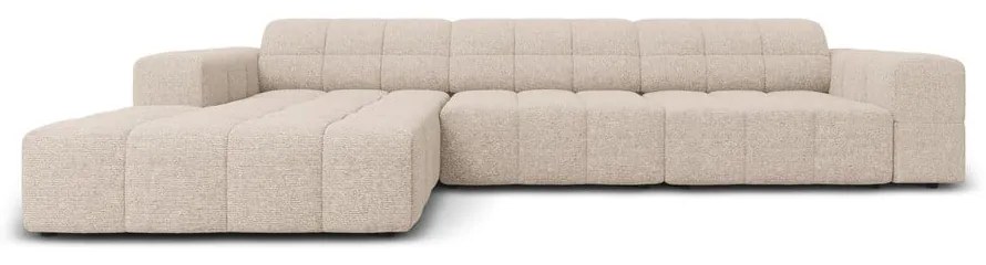 Bézs sarokkanapé (bal oldali) Chicago – Cosmopolitan Design
