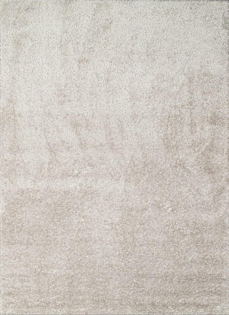 Világosszürke vastag shaggy szőnyeg nappaliba vagy hálószobába,120x160cm