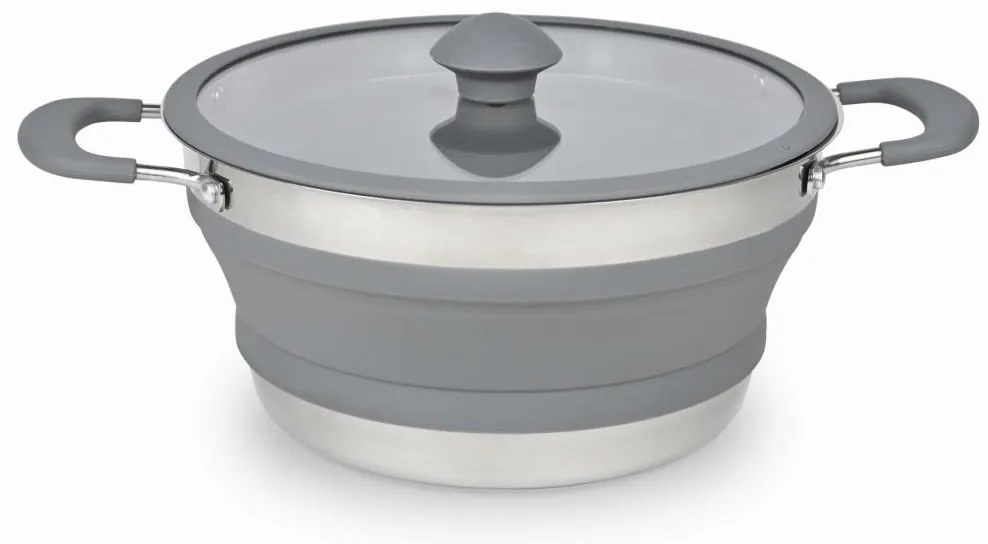 Összecsukható kempingfazék 3 l