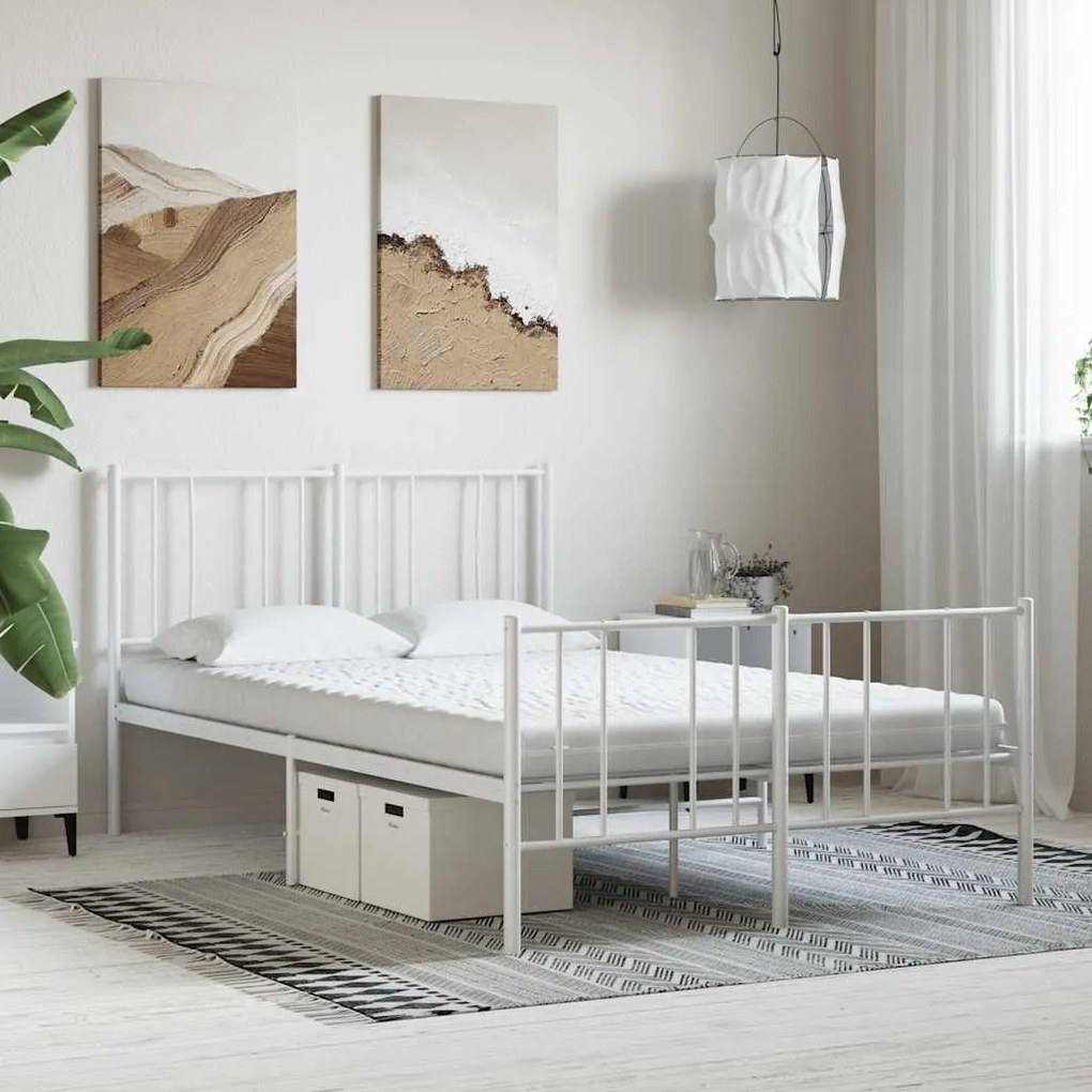 fehér 7 zónás 20 ILD keménységű habmatrac 140 x 210 cm