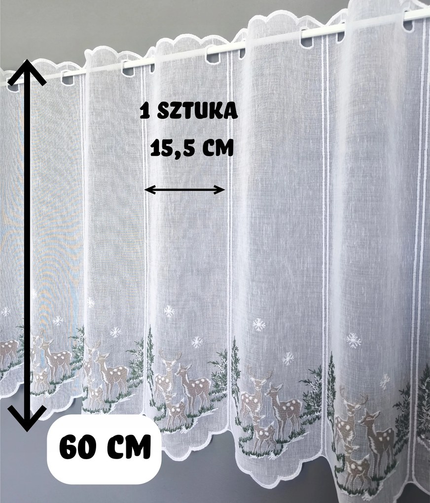 Irigy Hónaljmirigy karácsonyi, hímzett 60cm Tél