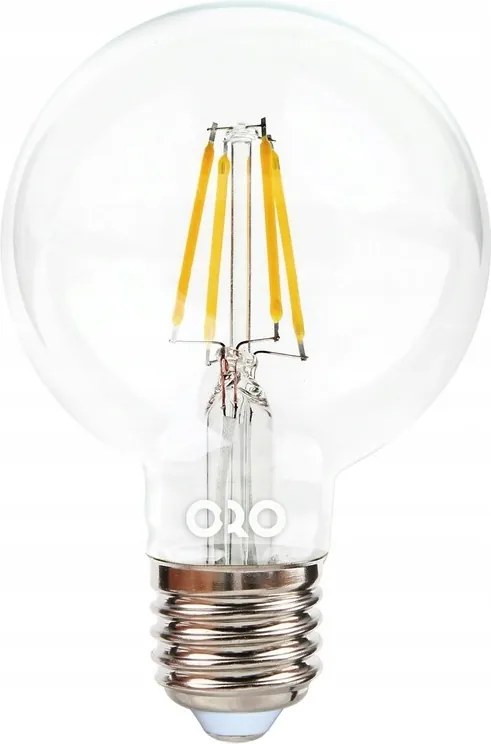 Dekorációs Led izzó E27 A60 6W 2000K meleg szín Oro Amber