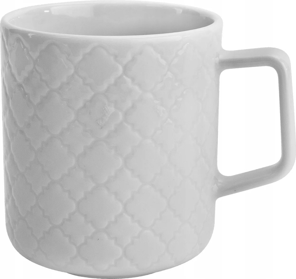 Porcelán bögre 400 ml Marrakesh Fehér
