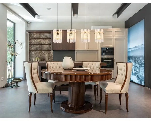 Globo 15698-4HM - Csillár zsinóron GORLEY 4xE27/60W/230V arany