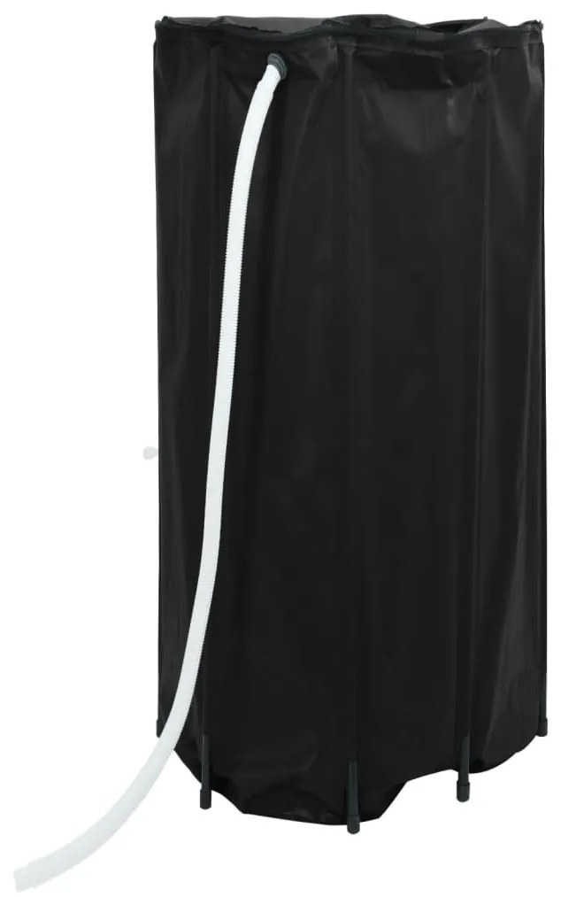 összecsukható PVC víztartály csappal 250 L