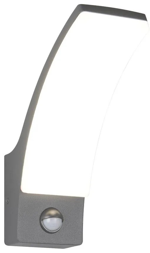 LED fali kültéri lámpa (magasság 22,5 cm) Beja – Reality