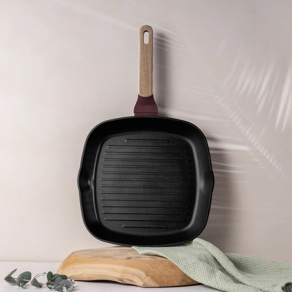 BerlingerHaus Leonardo Nordic titánbevonatúserpenyő szett, 3+1 db