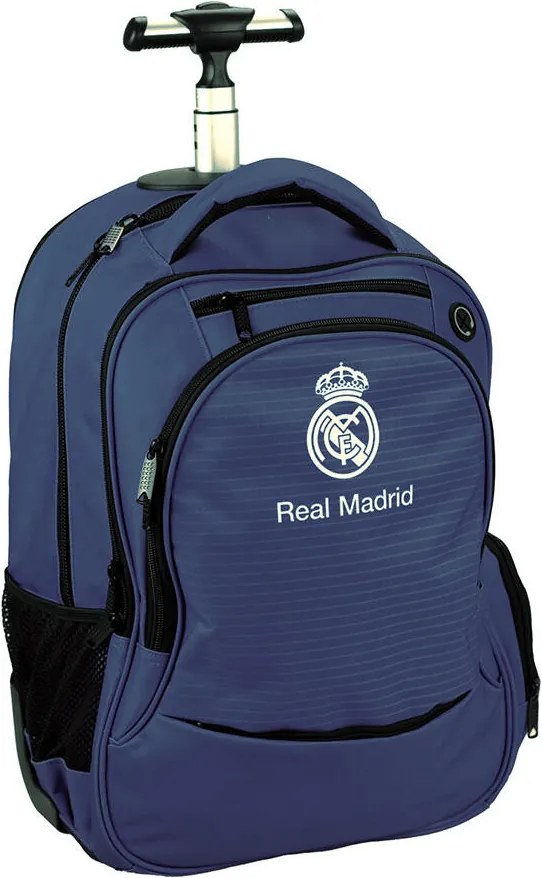 Real Madrid Blue gurulós iskolatáska, táska 48 cm