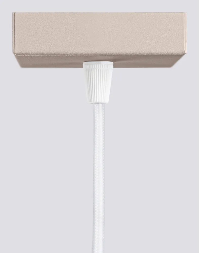 Szürkésbarna fém függőlámpa Gleam – Sollux