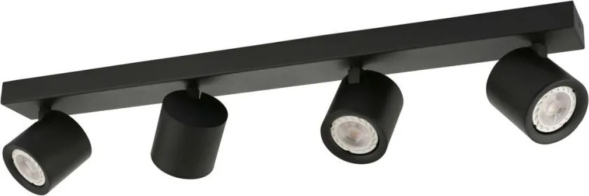 Spot Lámpa Fekete Karlota ITALUX-SPL-31959-4B-BK