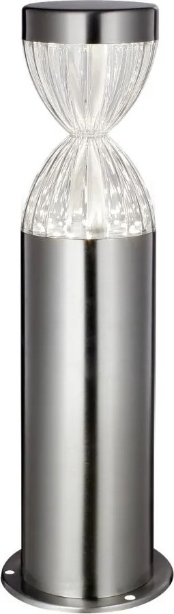 POLUX 208965 ADRIA Modern Kültéri Állólámpa Ezüst LED IP44