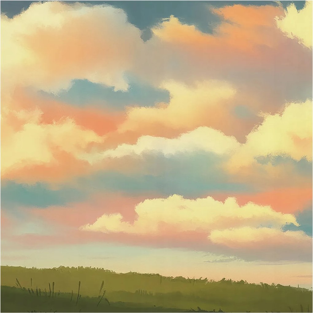 Fotótapéta Flizelina Nappali és Hálószoba Ég felhők 250x250 Ragasztó