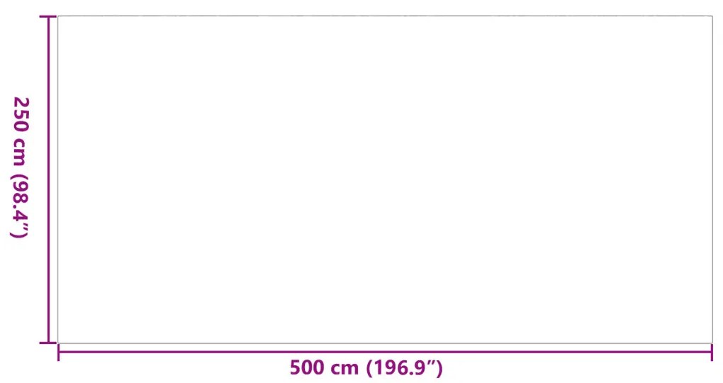 Kültéri Szőnyeg ARAKIL Fekete és szürke 250 x 500 cm PP