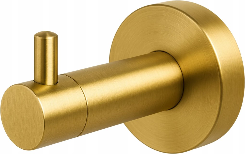 Balneo Fürdőszobai Akasztó Qube Arany Rozsdamentes Acél Törölközőtartó