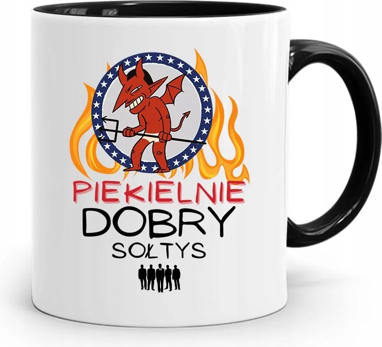 Soltésznak Fekete Pokolian Jó Soltész Bögre fényképes nyomtatással