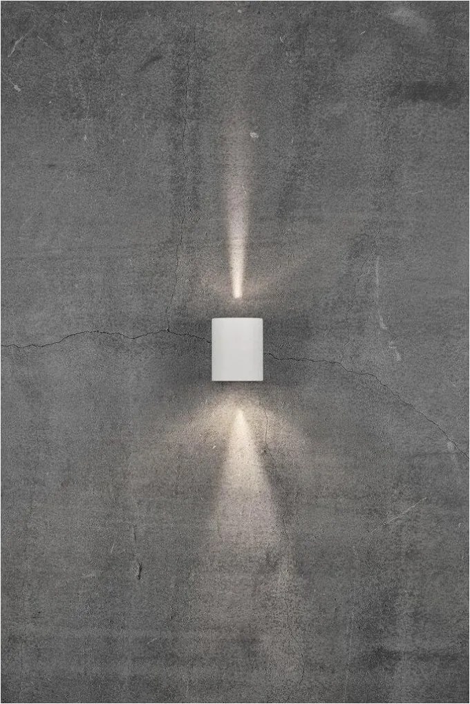 NORDLUX 49701001 CANTO Modern Kültéri Fali Lámpa Fehér LED IP44