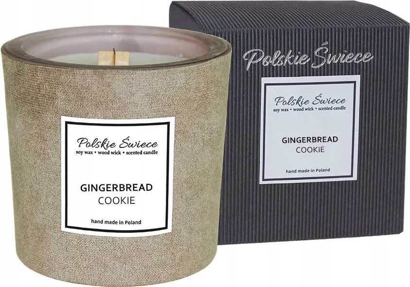 Hevy Skin Gyertya Bézs Gingerbread Black