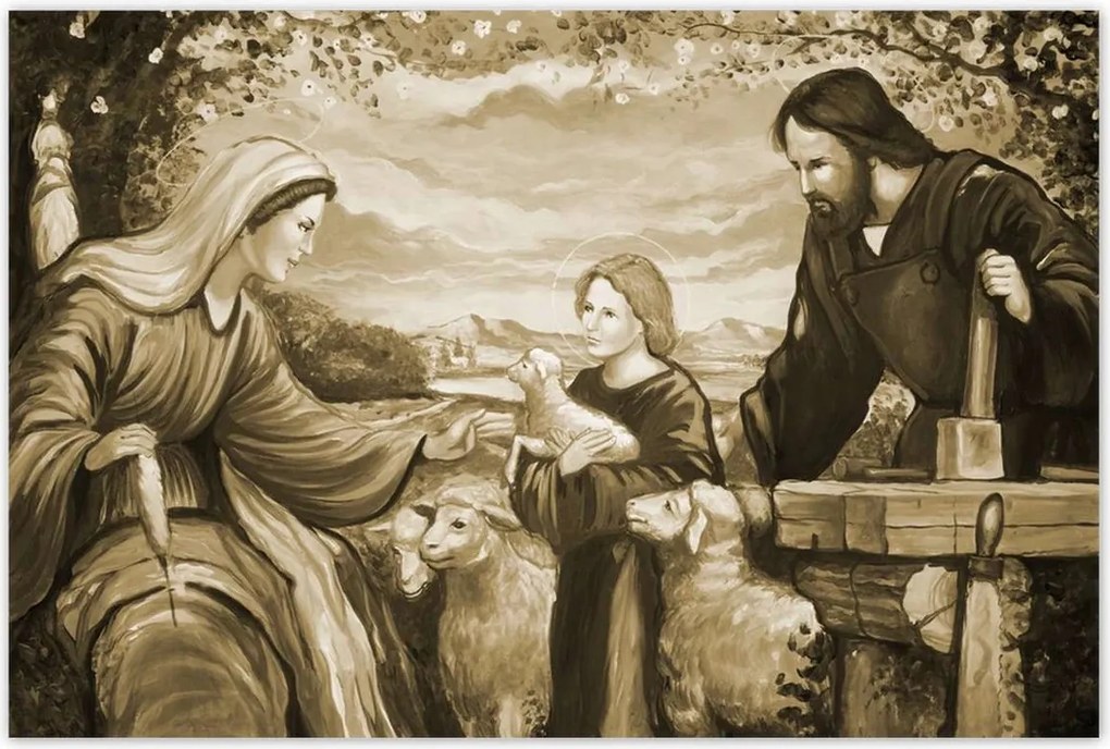 Poszterek 120x80 Szent Család