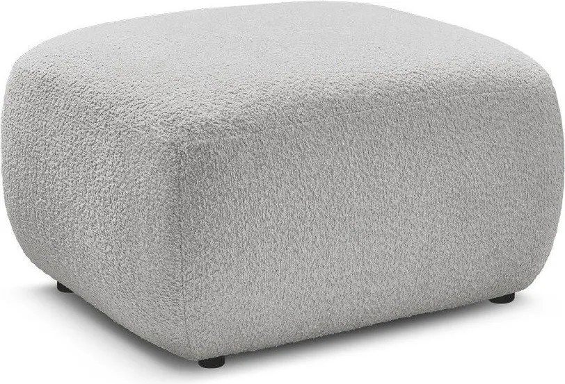 Világosszürke buklé lábtartó Montaigne – Bobochic Paris