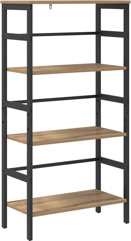 vidaXL Könyvespolc Artisan tölgy 60 x 29,5 x 115 cm Faanyag