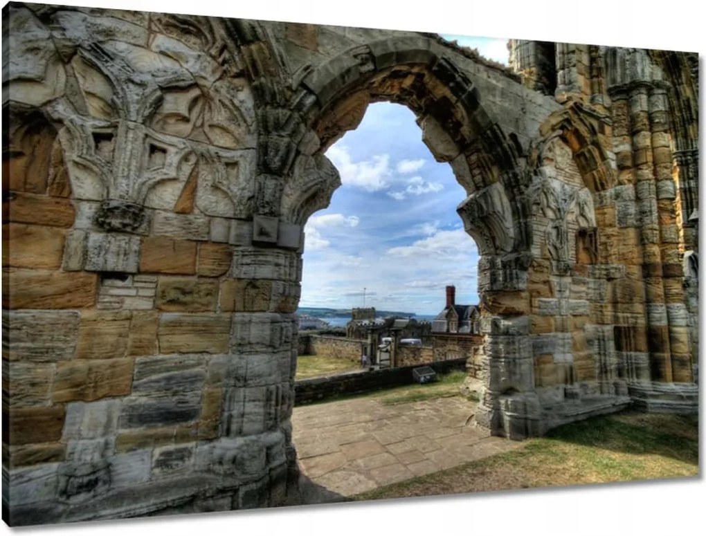 Vászonkép 90x60 Kastély