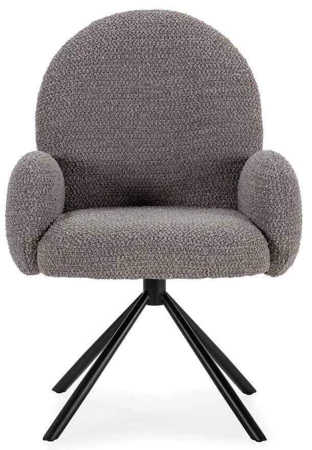 Szürke fotel Dario – Marckeric