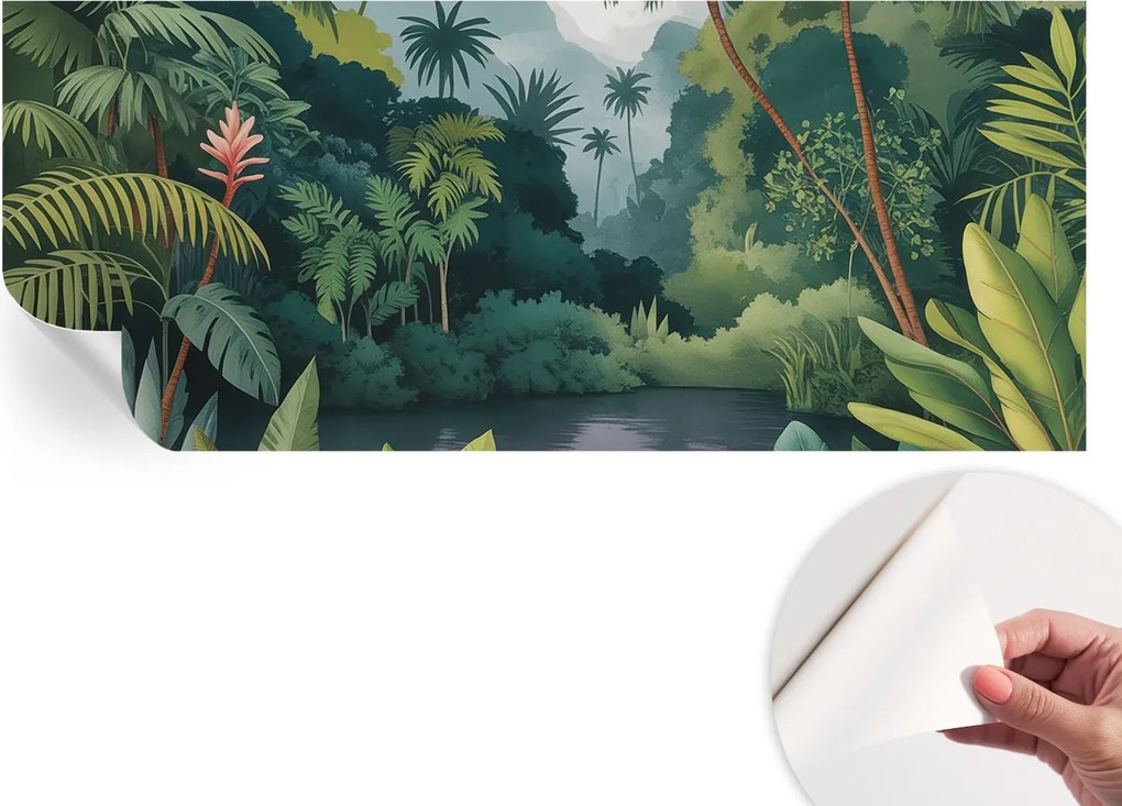 Fali fotótapéta Hálószobába Nappaliba Egzotikus táj 250x104 cm