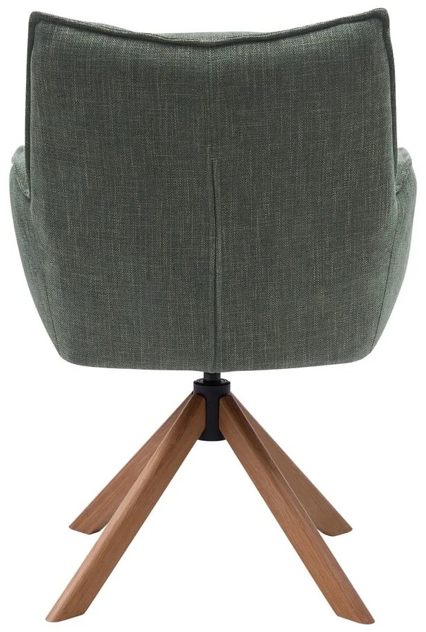 Zöld kárpitozott étkezőfotel szett 2 db-os Marilla – Unique Furniture