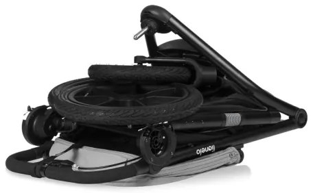 Lionelo - Babakocsi AZURA fekete/szürke