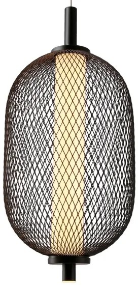 PUMA LED függeszték kábelen, 10W/230V, átmérő 15 cm, fekete