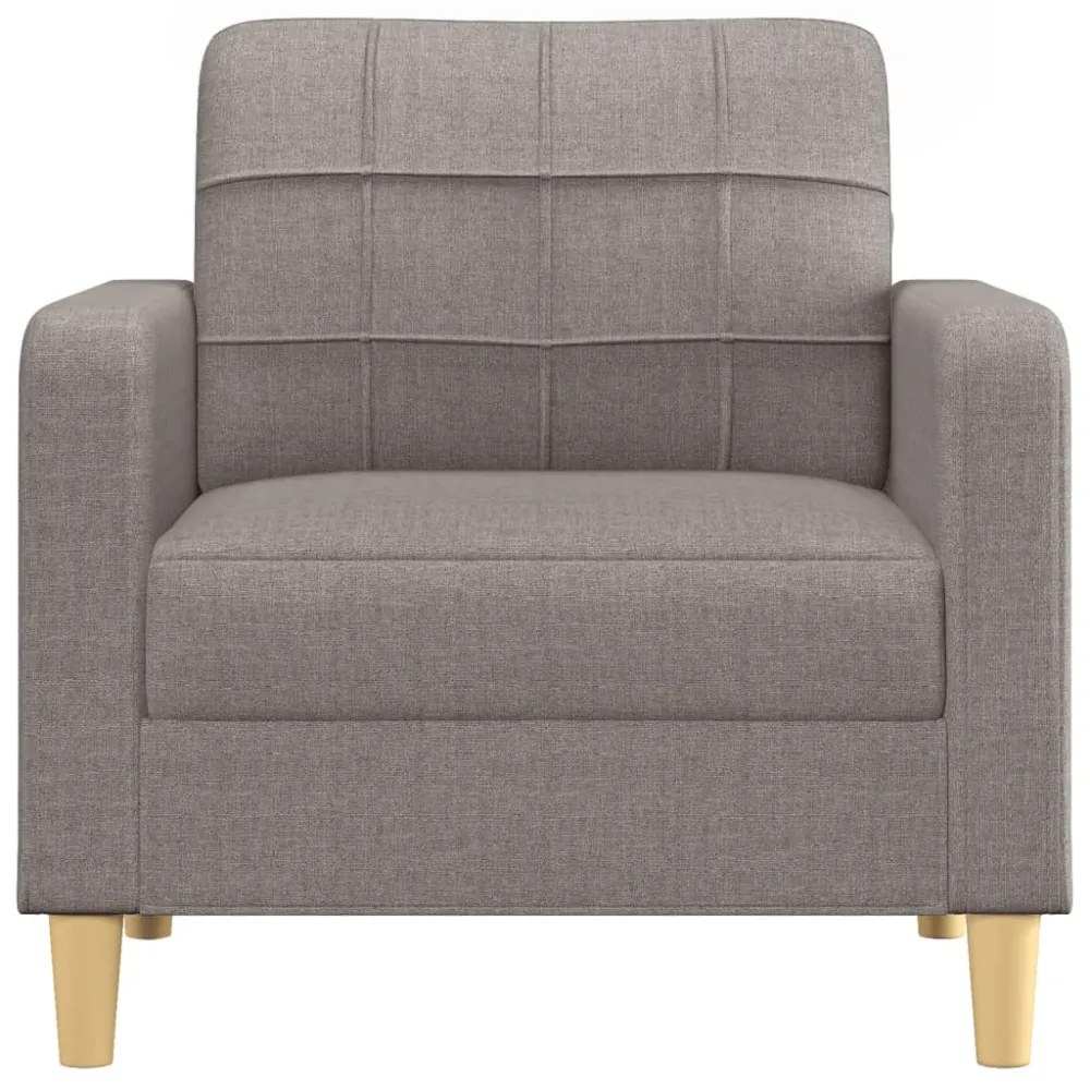 tópszínű szövet kanapéfotel 60 cm
