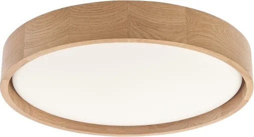 Brilagi - LED mennyezeti lámpatest MANAROLA PLAIN LED/24W/230V 3000K átm. 41 cm tölgy