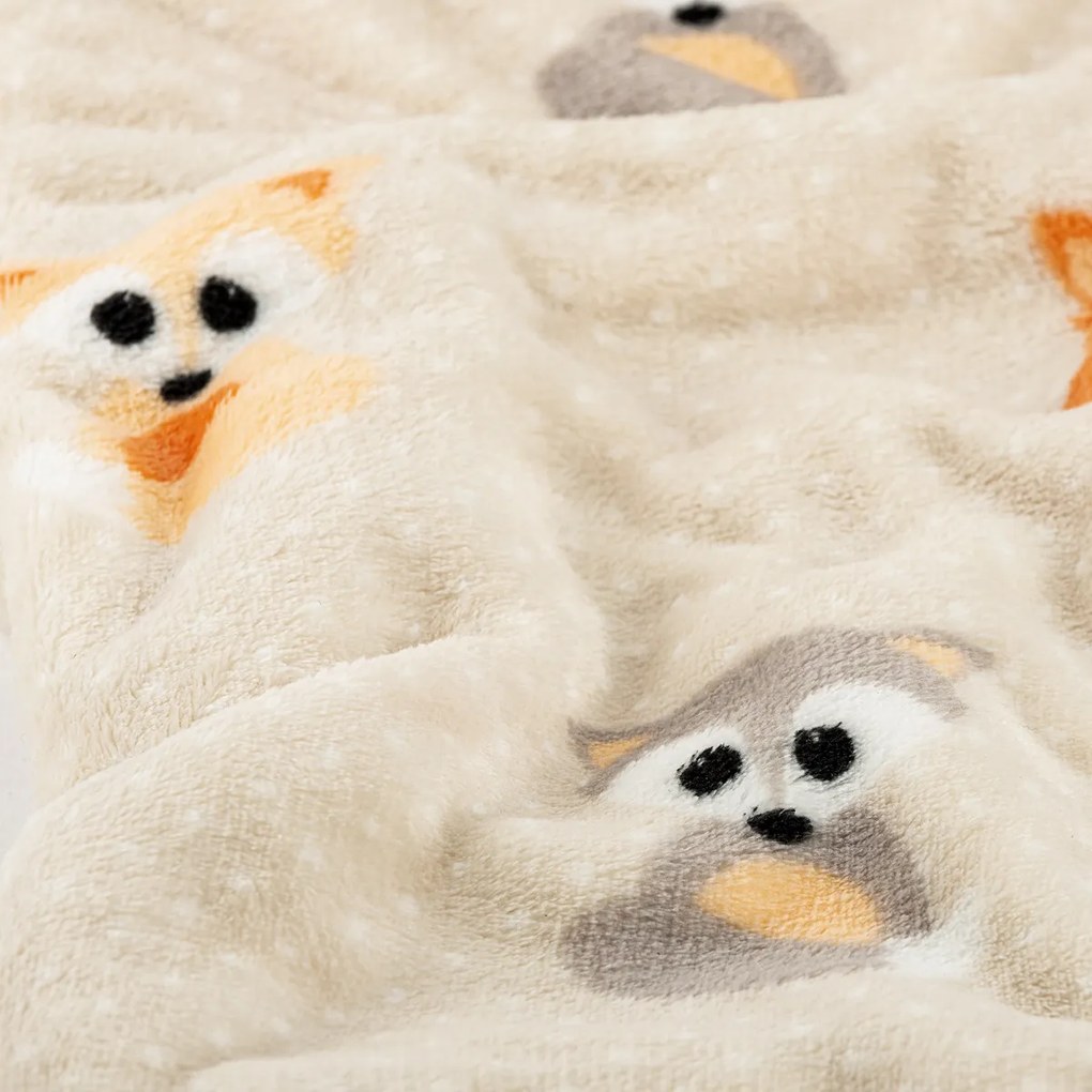 4Home Soft Dreams Little Fox pléd, 150 x 200 cm