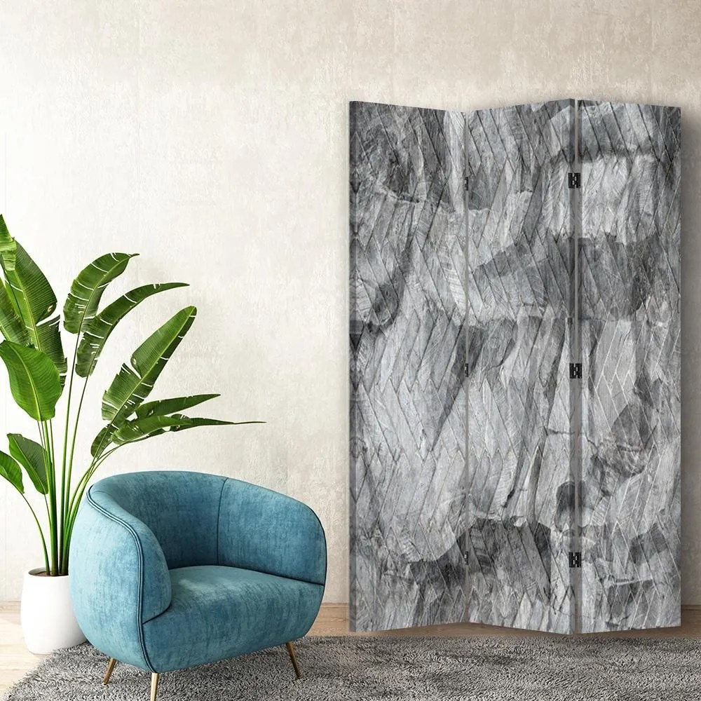 Gario Paraván Serenity of gray Méret: 180 x 170 cm, Kivitelezés: Klasszikus paraván