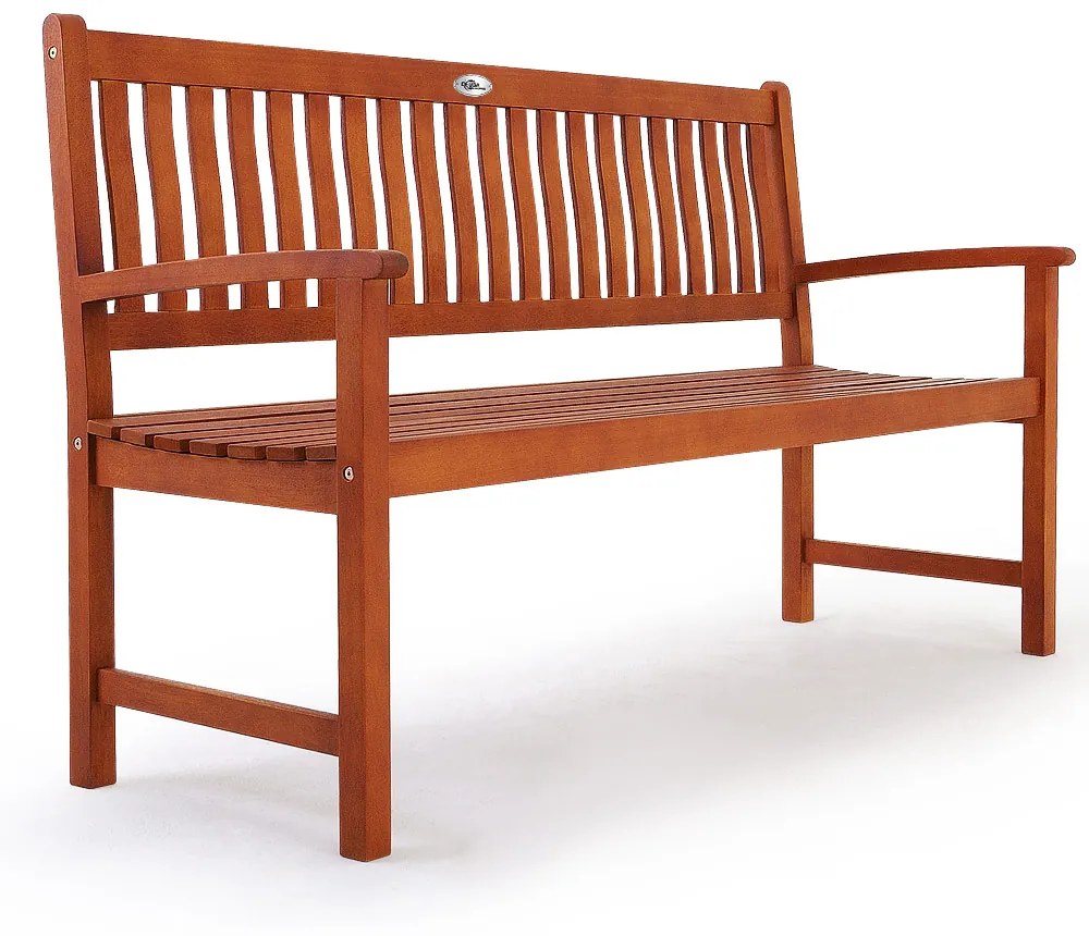 MAXIMA kerti pad, 152x55x90cm, természetes barna Casaria