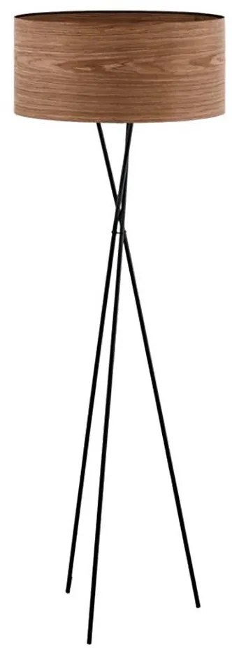 Eglo 33705 - CANNAFESCA állólámpa 1xE27/60W/230V barna/fekete