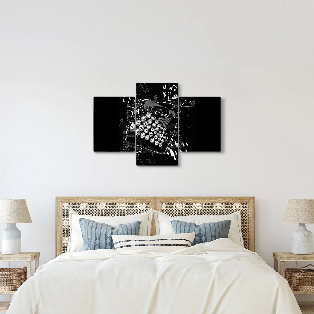 Kép - Rajz Banksy stílusában (90x60 cm)