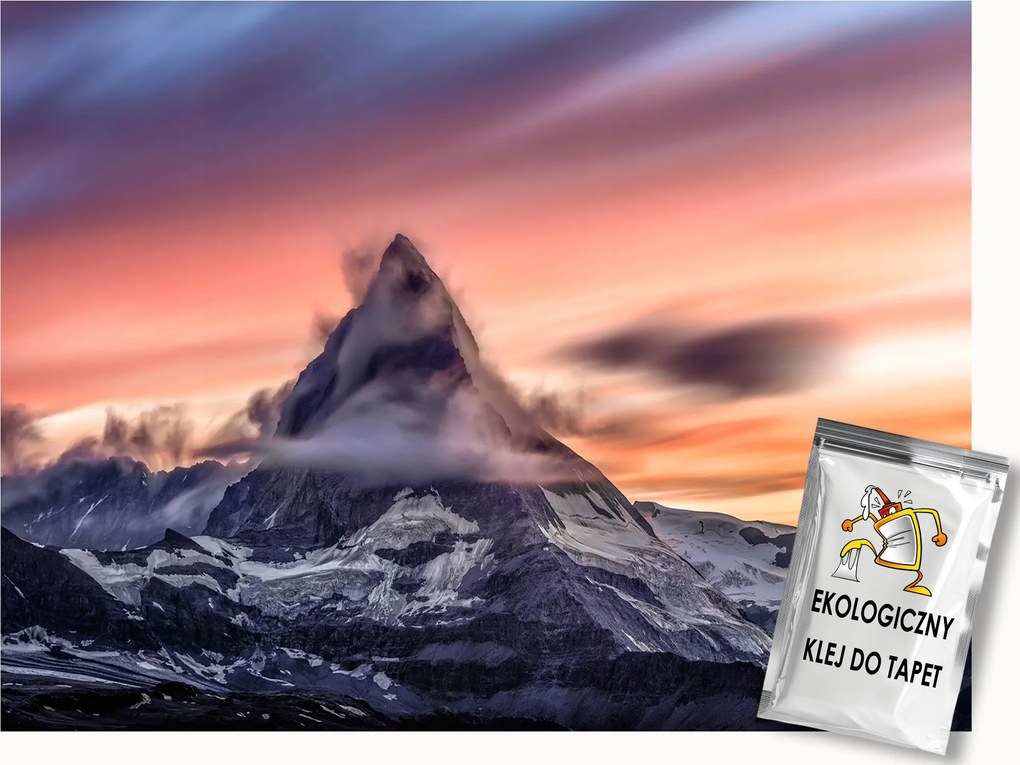 Fotótapéta Flizelina Természet Hegyek Naplemente Tájkép 350x250 ragasztó