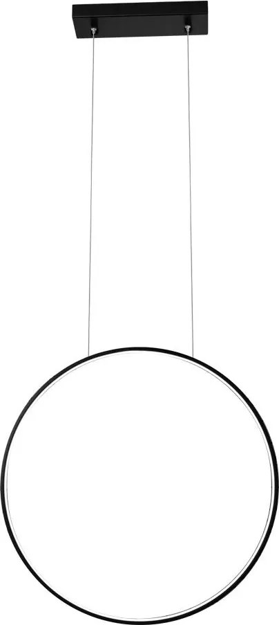 ANTIGO 5300 AGARO Modern Led Függesztett Lámpa Fekete LED IP20