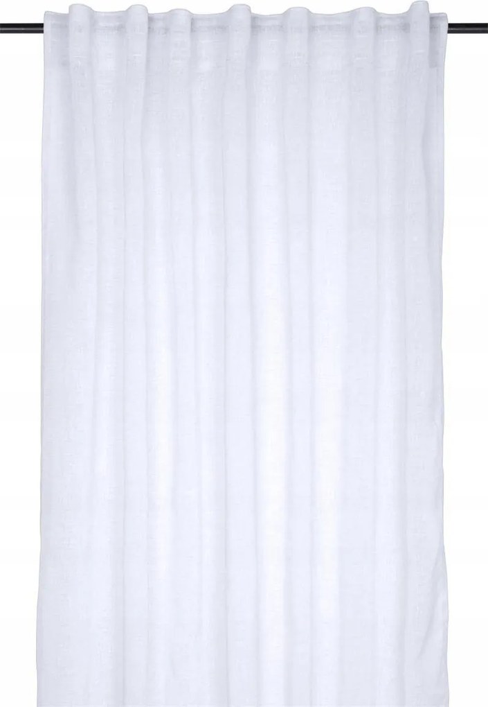 Fehér Vállpántos Függöny Klasszikus Madrid Poliészter 140 X 280 CM